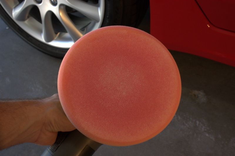 Wet sanding, cutting and buffing using only a DA